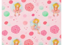 Jersey - Prinzessin Lillifee rosa Punkte